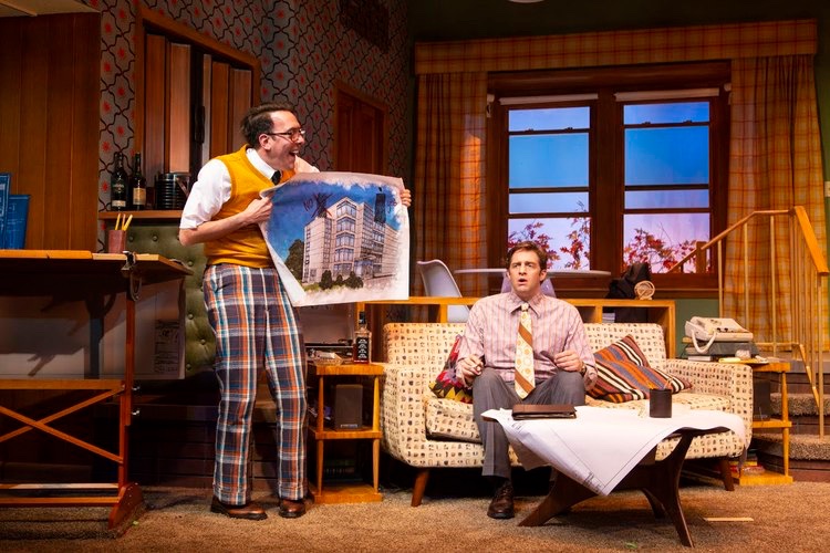 The Nerd lighting design by Jason Lyons, George Street Playhouse