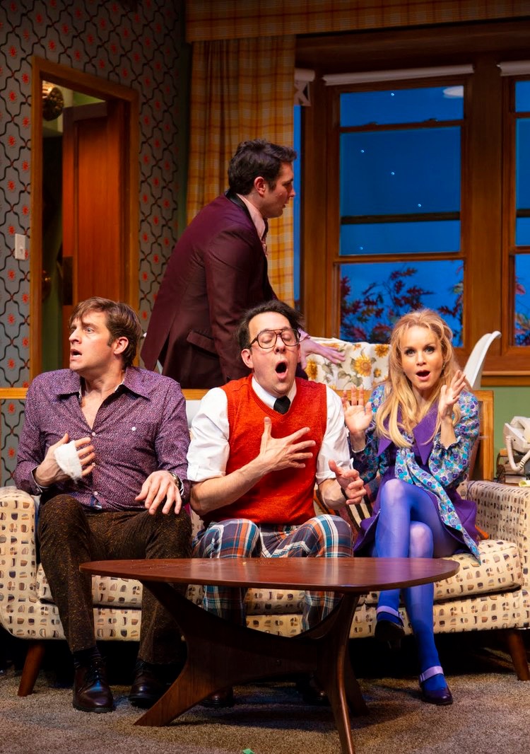 The Nerd lighting design by Jason Lyons, George Street Playhouse