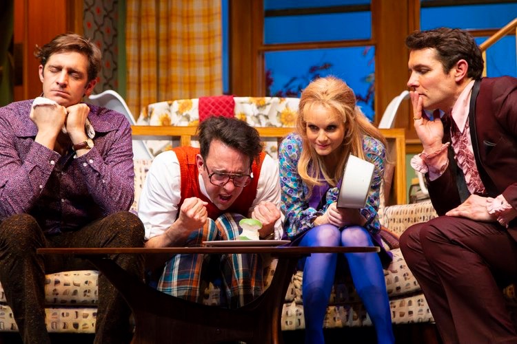 The Nerd lighting design by Jason Lyons, George Street Playhouse