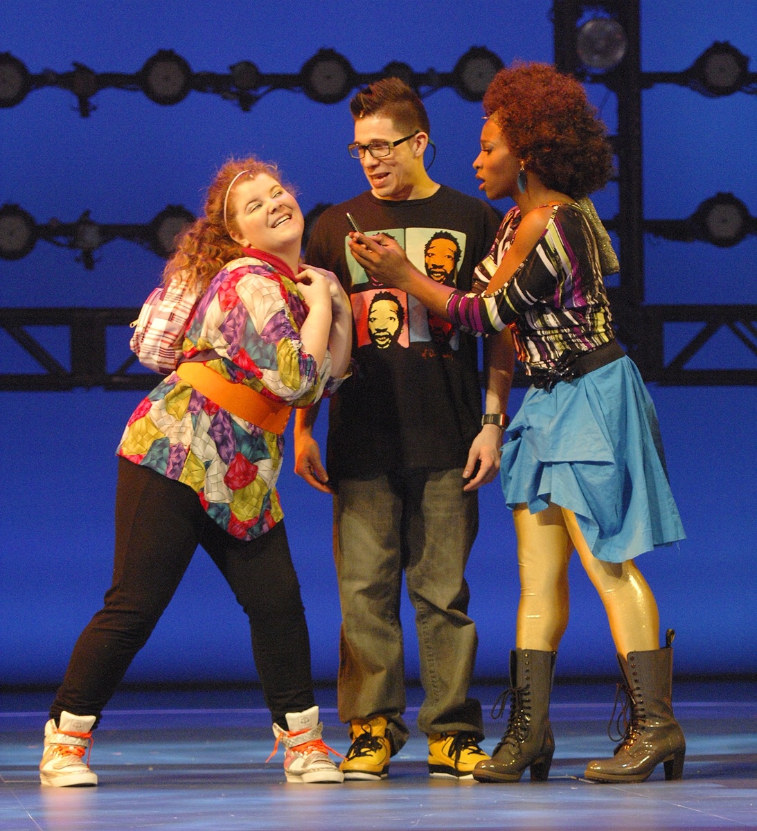 Bring It On   lighting design by Jason Lyons, Alliance Theater