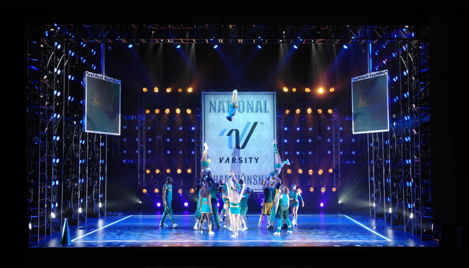 Bring It On   lighting design by Jason Lyons, Alliance Theater