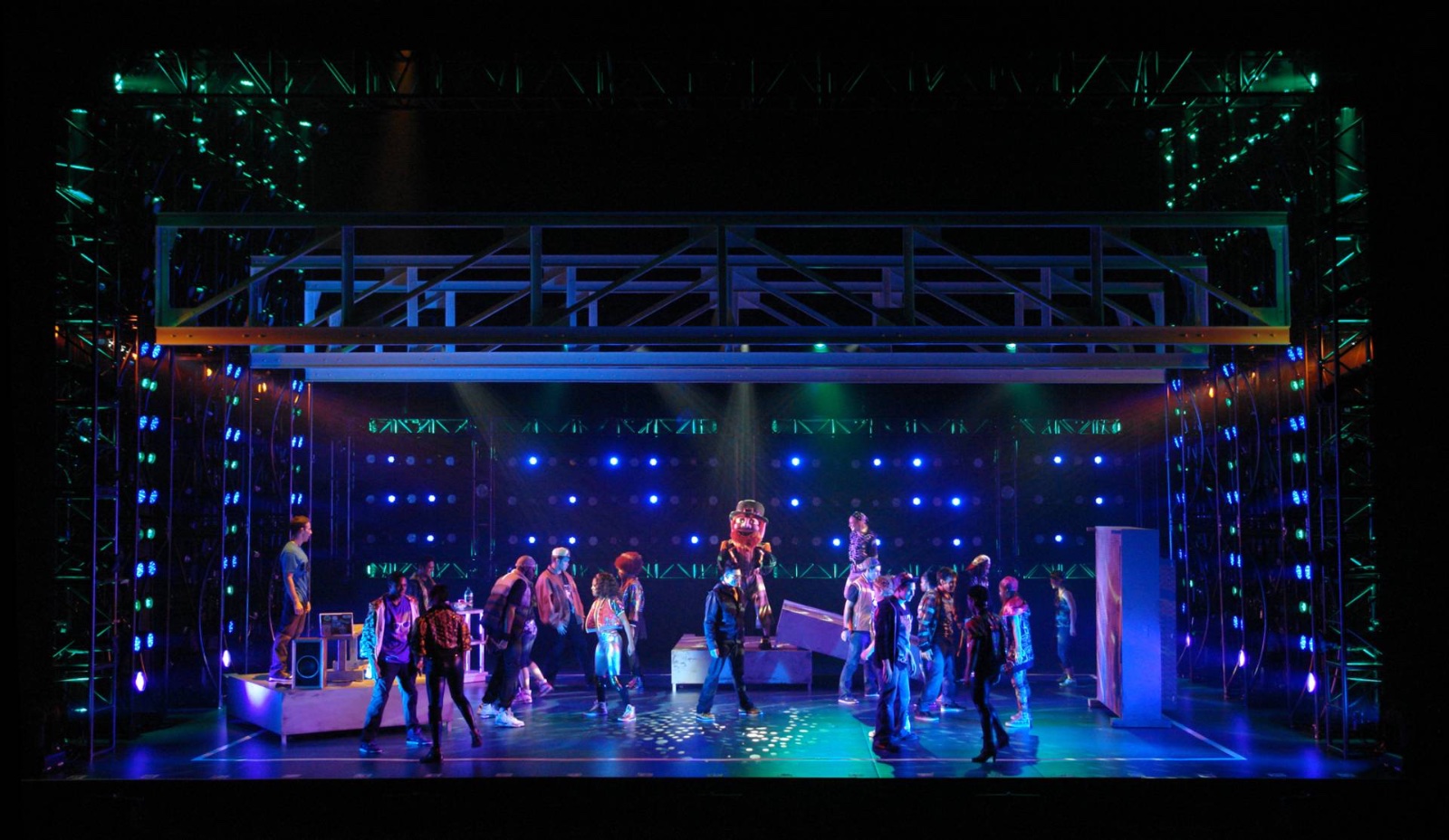 Bring It On   lighting design by Jason Lyons, Alliance Theater