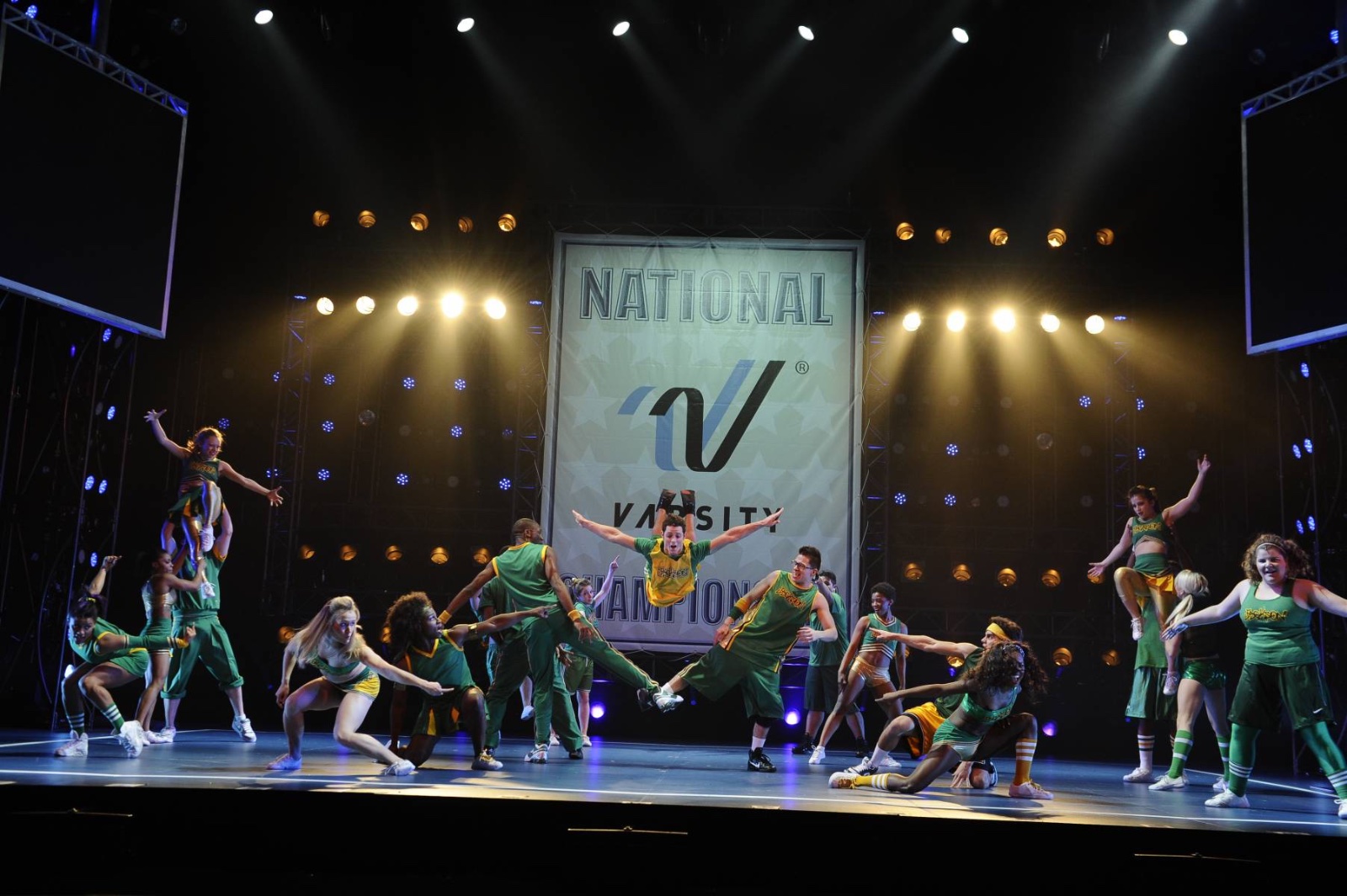 Bring It On   lighting design by Jason Lyons, Alliance Theater