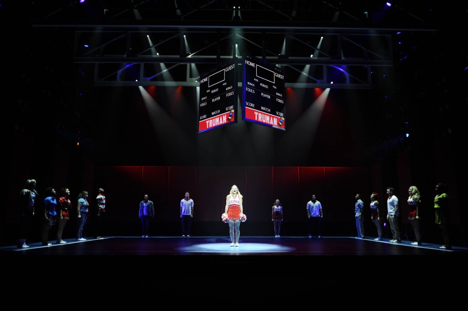 Bring It On   lighting design by Jason Lyons, Alliance Theater