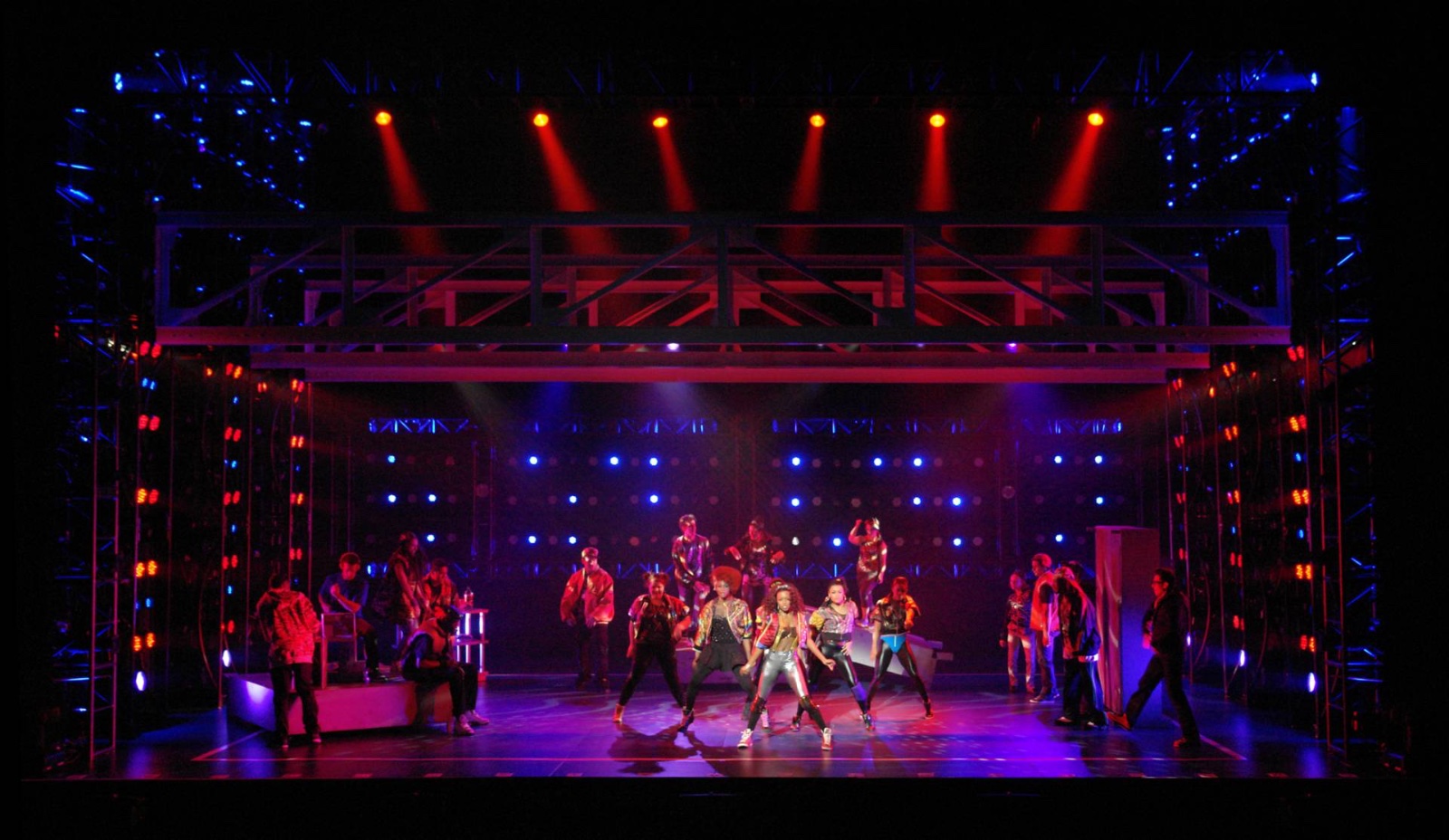 Bring It On   lighting design by Jason Lyons, Alliance Theater