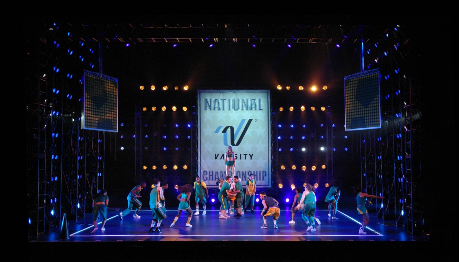 Bring It On   lighting design by Jason Lyons, Alliance Theater