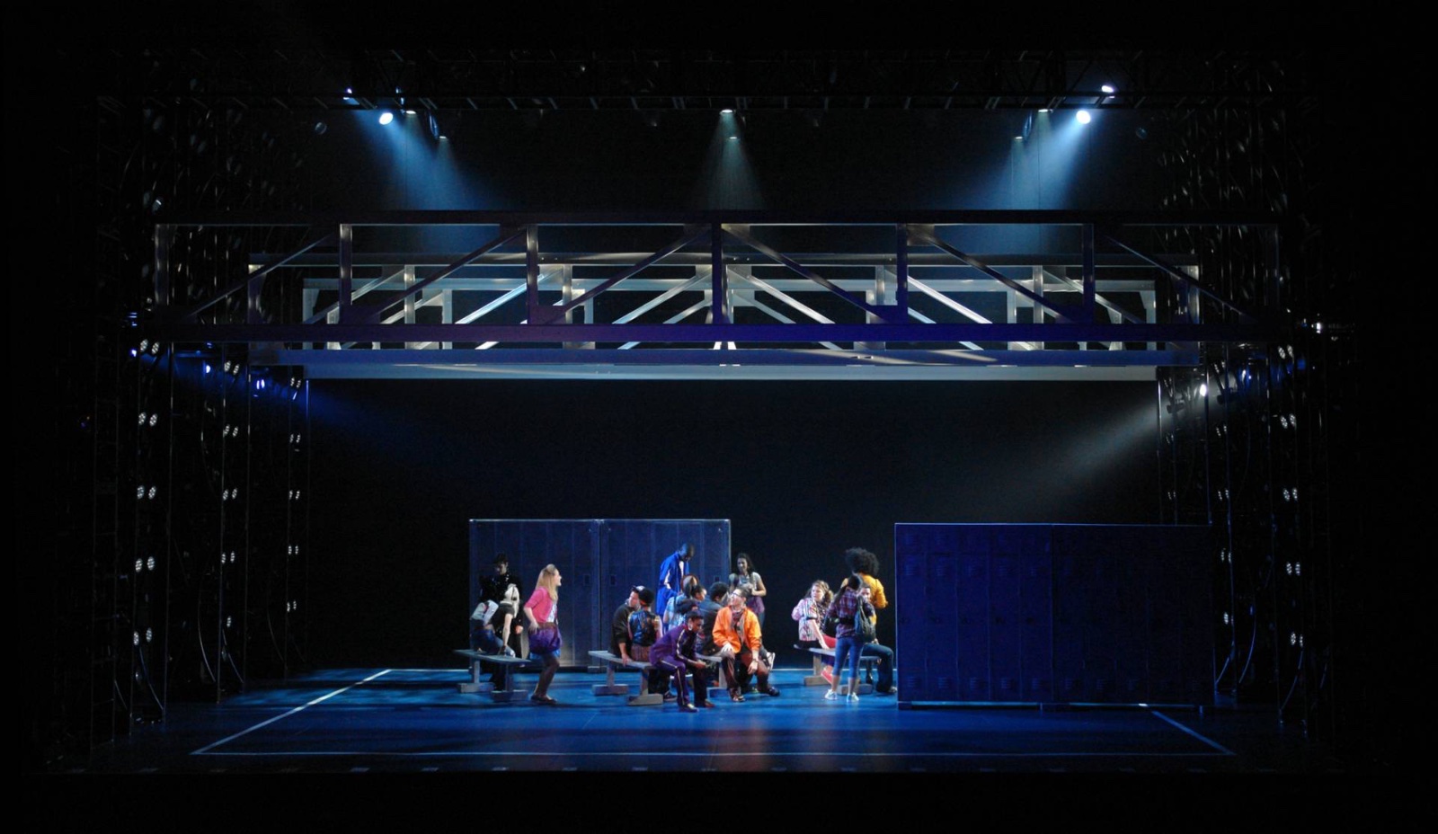 Bring It On   lighting design by Jason Lyons, Alliance Theater