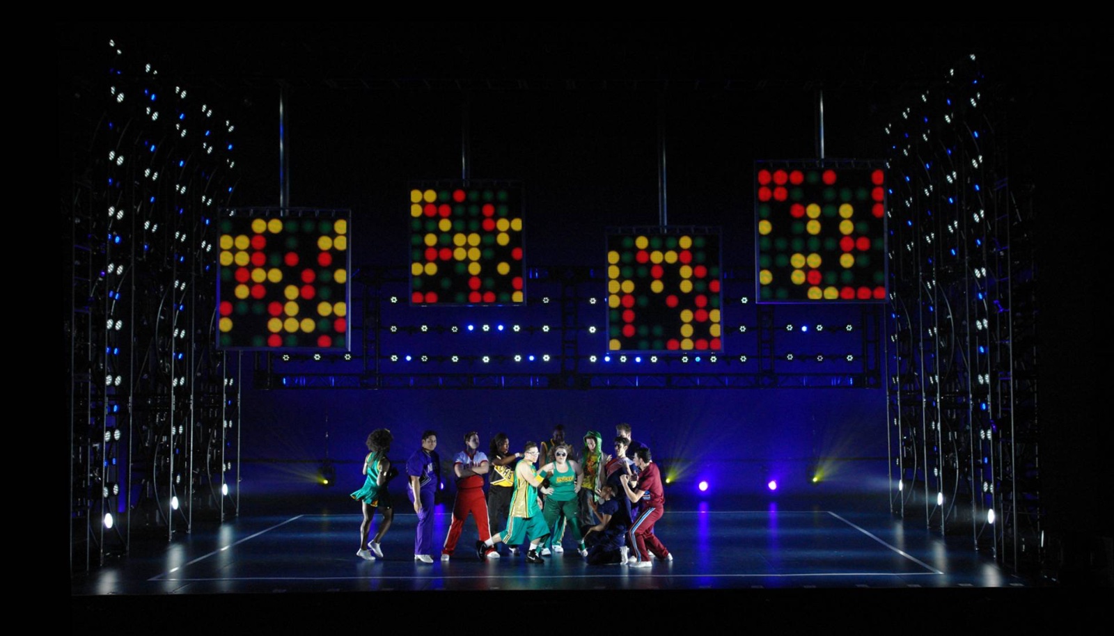 Bring It On   lighting design by Jason Lyons, Alliance Theater
