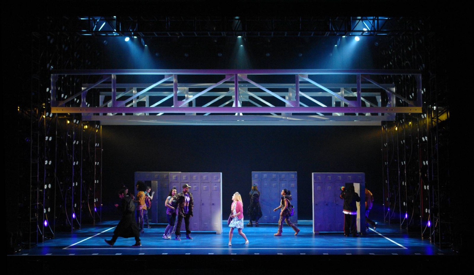 Bring It On   lighting design by Jason Lyons, Alliance Theater
