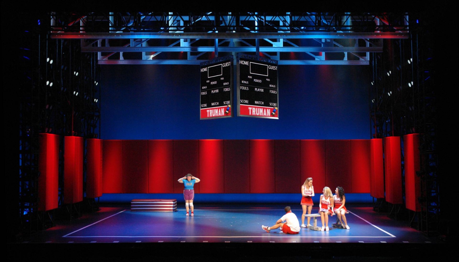 Bring It On   lighting design by Jason Lyons, Alliance Theater