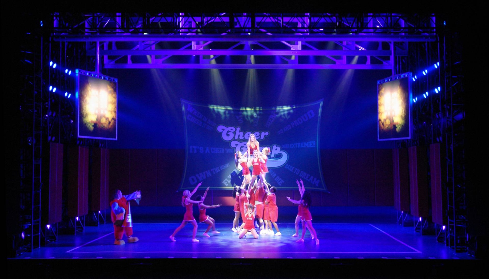 Bring It On   lighting design by Jason Lyons, Alliance Theater