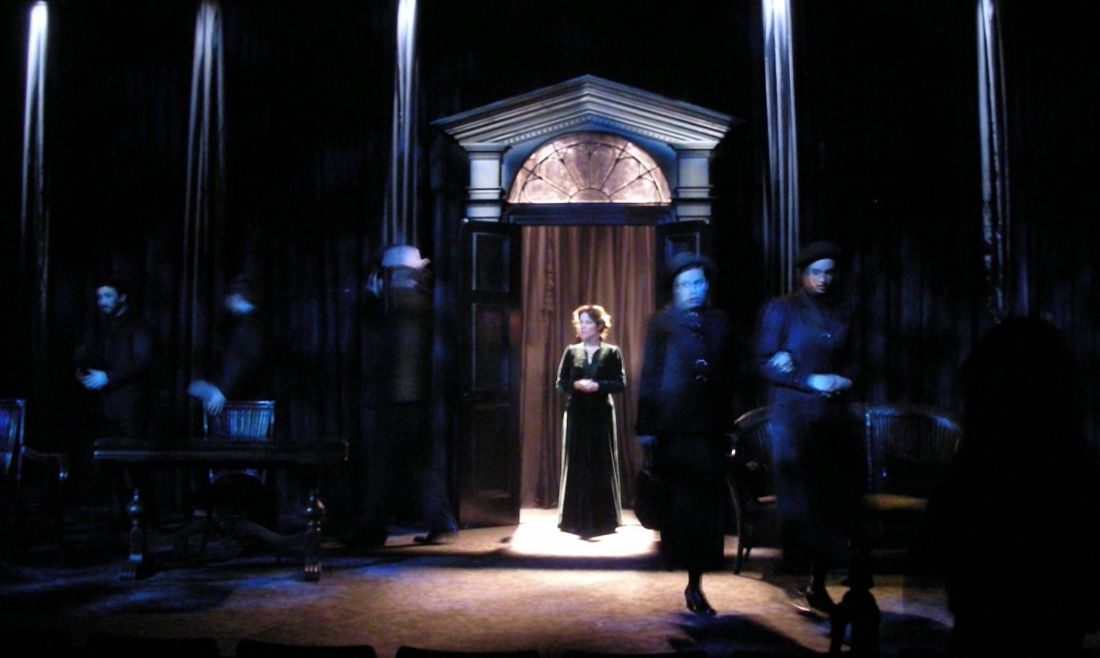 Mourning Becomes Electra lighting design by Jason Lyons, The New Group