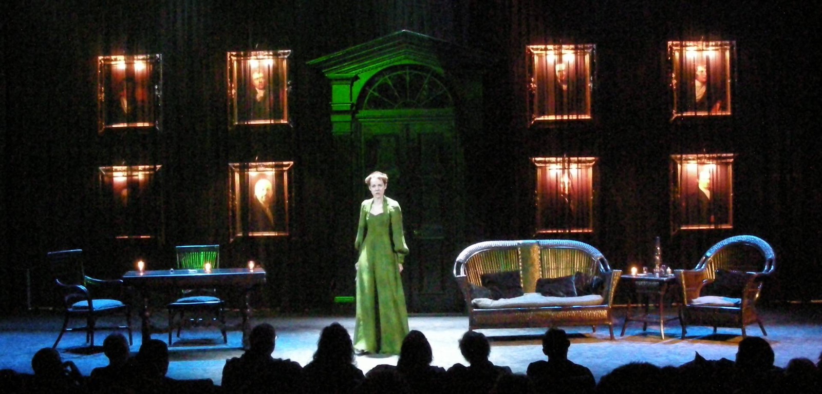 Mourning Becomes Electra lighting design by Jason Lyons, The New Group