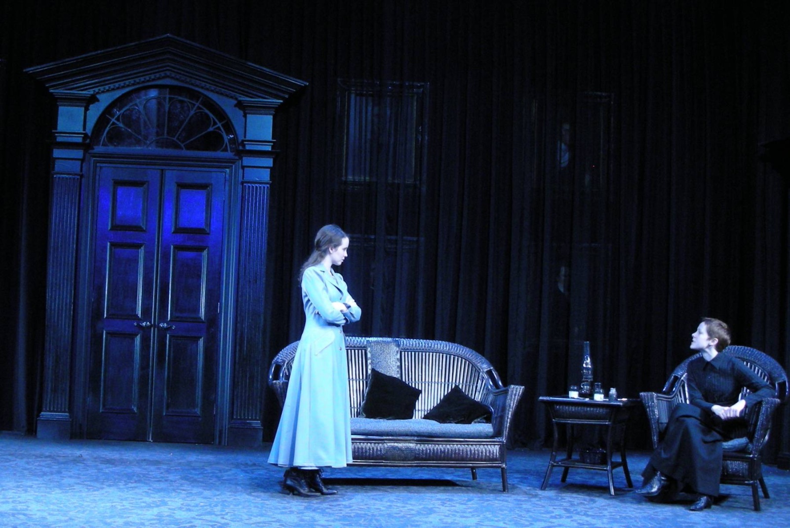 Mourning Becomes Electra lighting design by Jason Lyons, The New Group