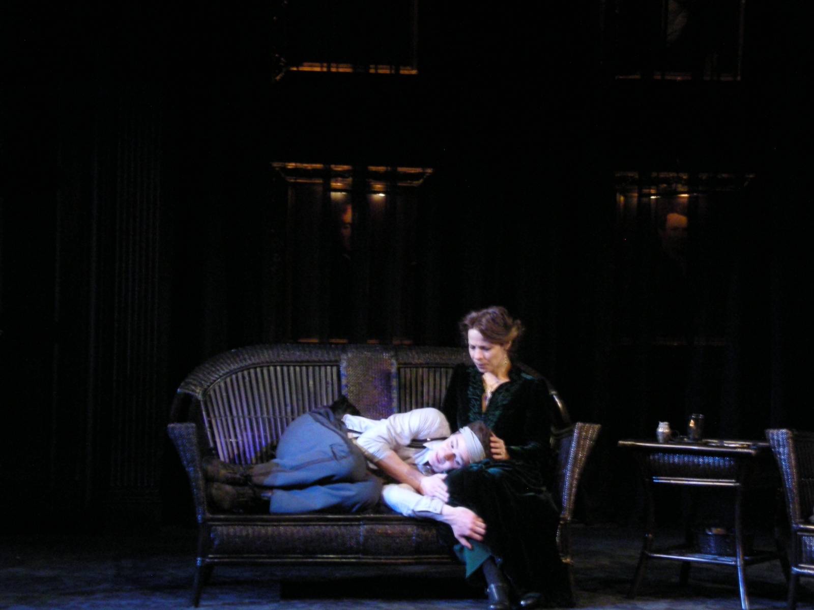 Mourning Becomes Electra lighting design by Jason Lyons, The New Group