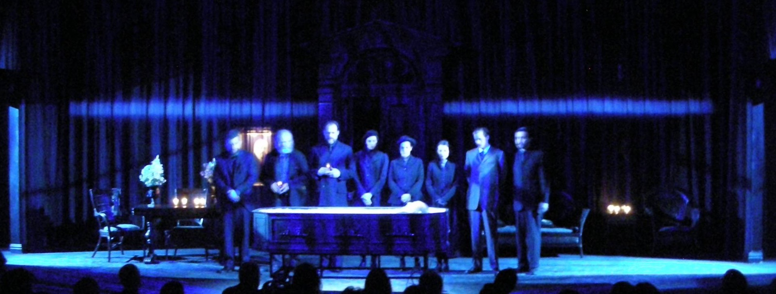 Mourning Becomes Electra lighting design by Jason Lyons, The New Group