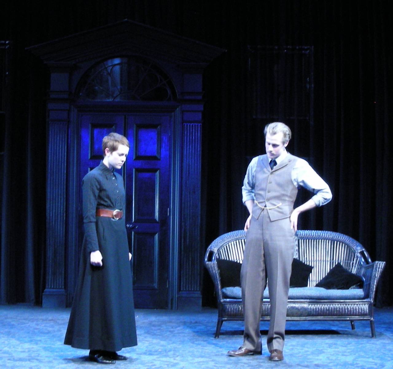 Mourning Becomes Electra lighting design by Jason Lyons, The New Group