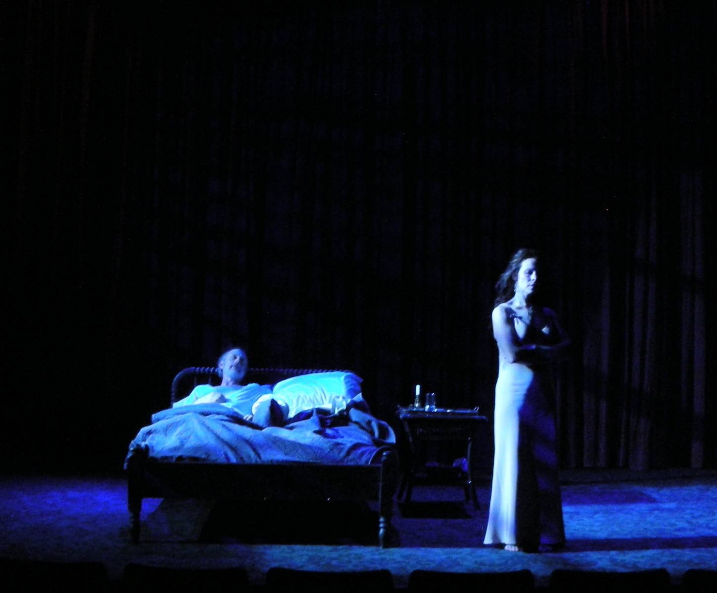 Mourning Becomes Electra lighting design by Jason Lyons, The New Group
