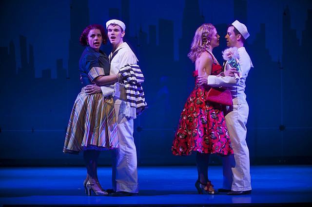 On The Town   lighting design by Jason Lyons, Barrington Stage Company