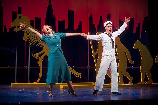 On The Town   lighting design by Jason Lyons, Barrington Stage Company