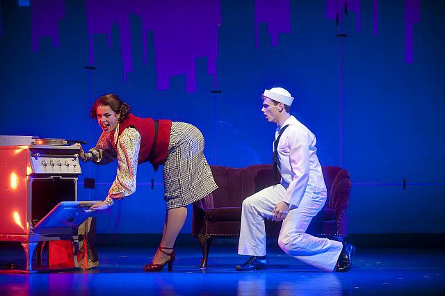 On The Town   lighting design by Jason Lyons, Barrington Stage Company