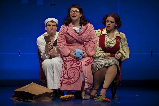 On The Town   lighting design by Jason Lyons, Barrington Stage Company