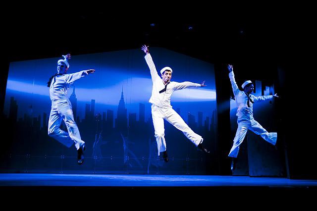 On The Town   lighting design by Jason Lyons, Barrington Stage Company