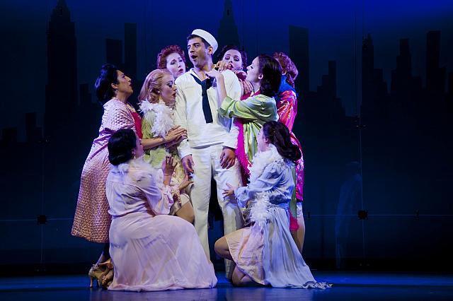On The Town   lighting design by Jason Lyons, Barrington Stage Company