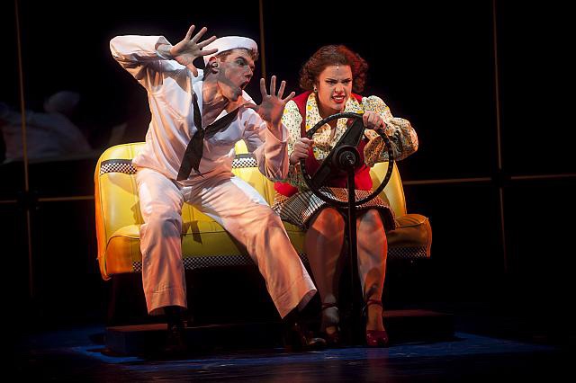 On The Town   lighting design by Jason Lyons, Barrington Stage Company