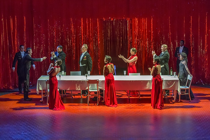 Macbeth lighting design by Jason Lyons, The Old Globe