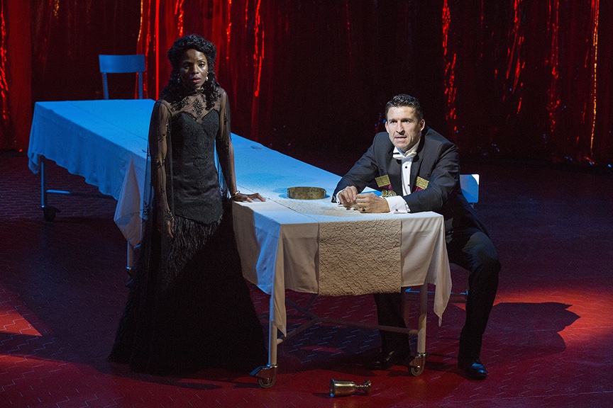 Macbeth lighting design by Jason Lyons, The Old Globe