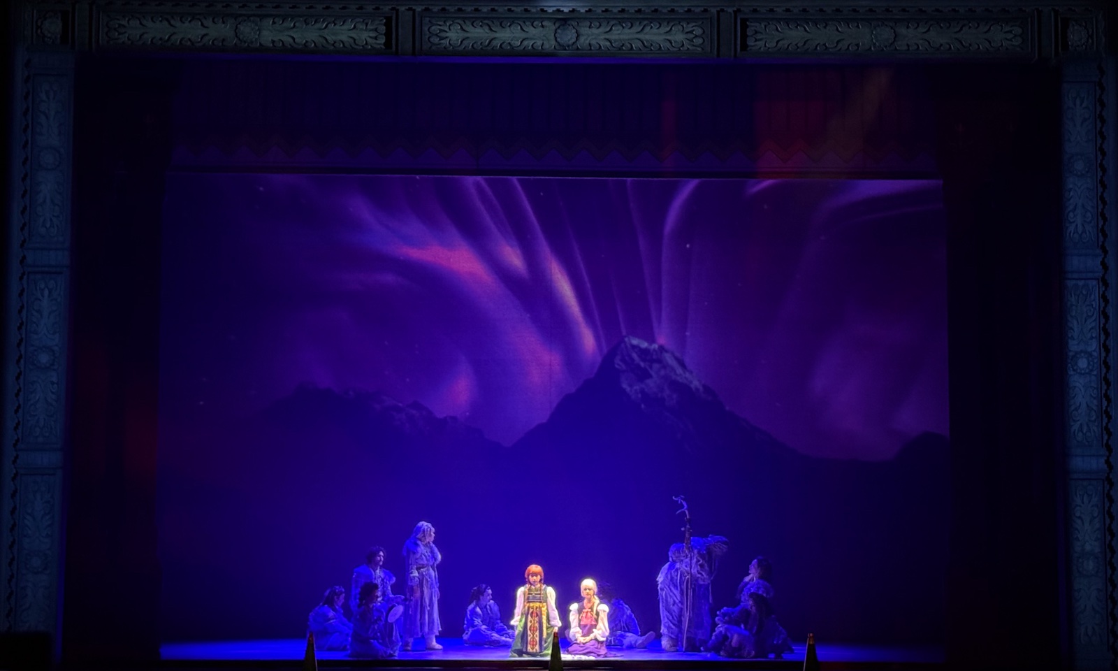 Frozen lighting design by Jason Lyons, Theater Under the Stars