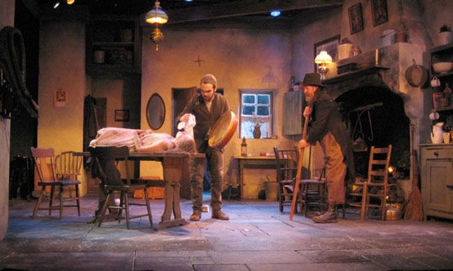 Sive   lighting design by Jason Lyons, Irish Rep