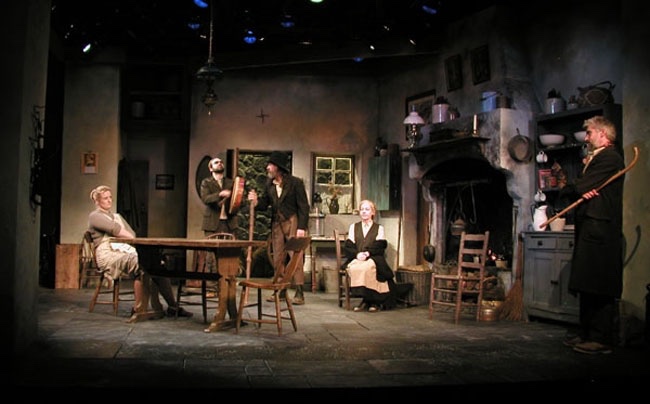 Sive   lighting design by Jason Lyons, Irish Rep