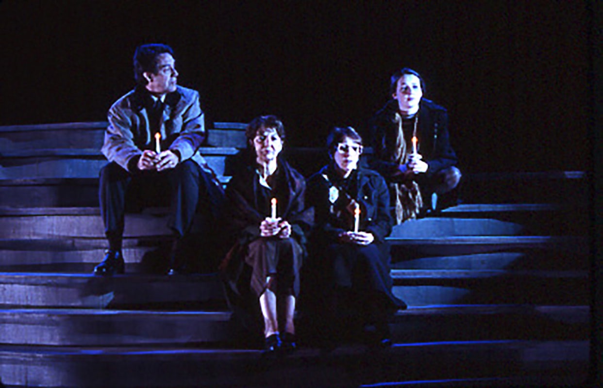 The Women of Lockerbie lighting design by Jason Lyons, The New Group