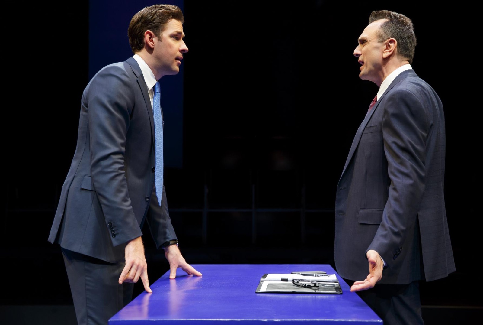 Dry Powder lighting design by Jason Lyons, The Public Theater