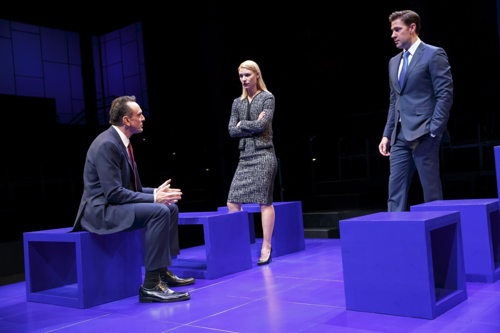 Dry Powder lighting design by Jason Lyons, The Public Theater