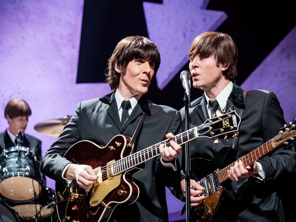 Let It Be lighting design by Jason Lyons, St. James Theater