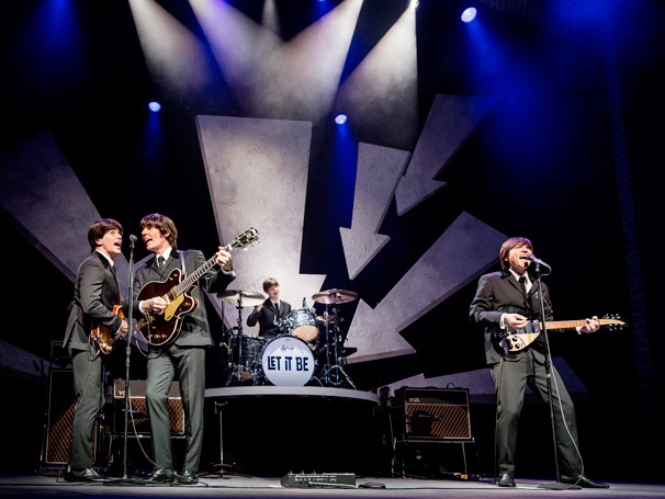 Let It Be lighting design by Jason Lyons, St. James Theater