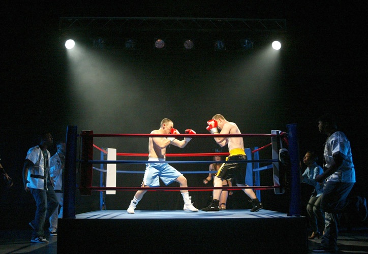 Cutman lighting design by Jason Lyons, Goodspeed