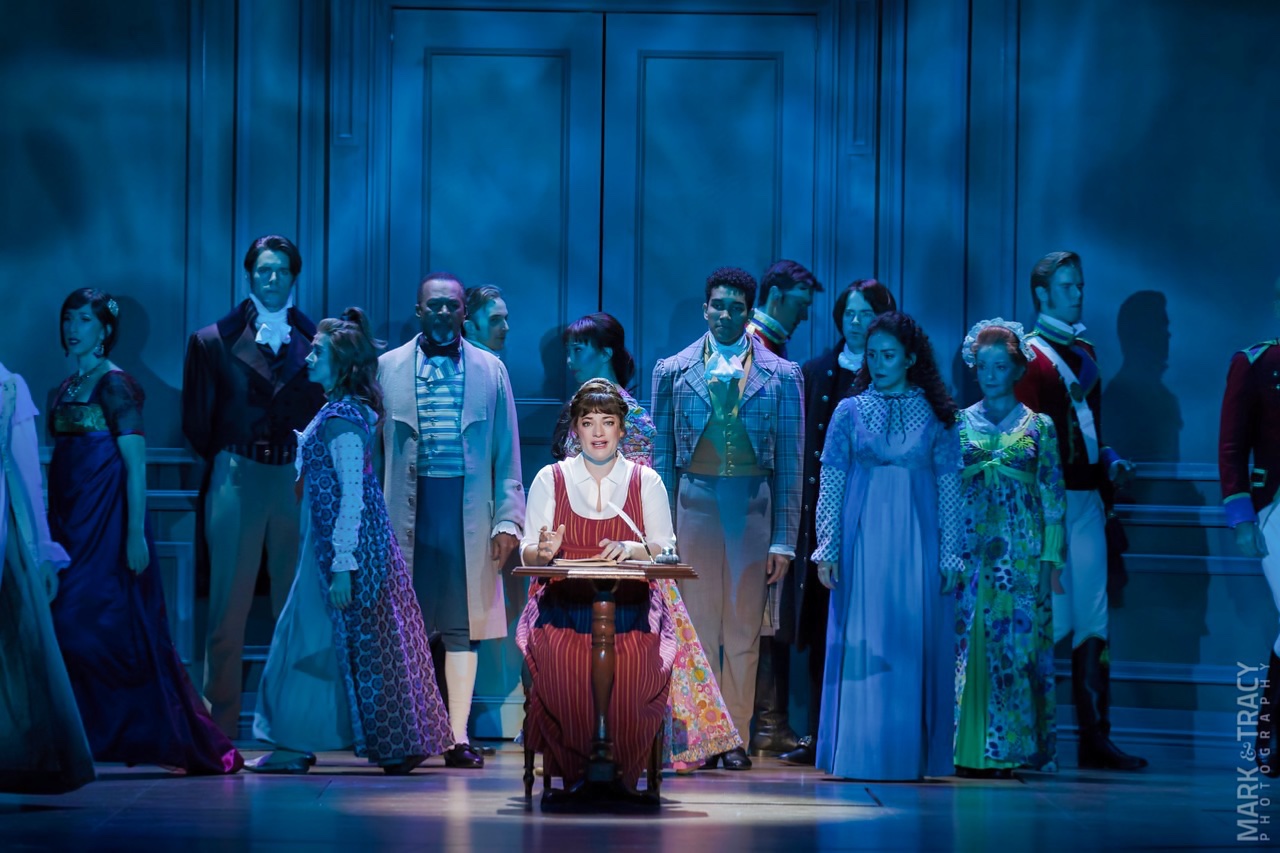 Austen's Pride lighting design by Jason Lyons, 5th Avenue