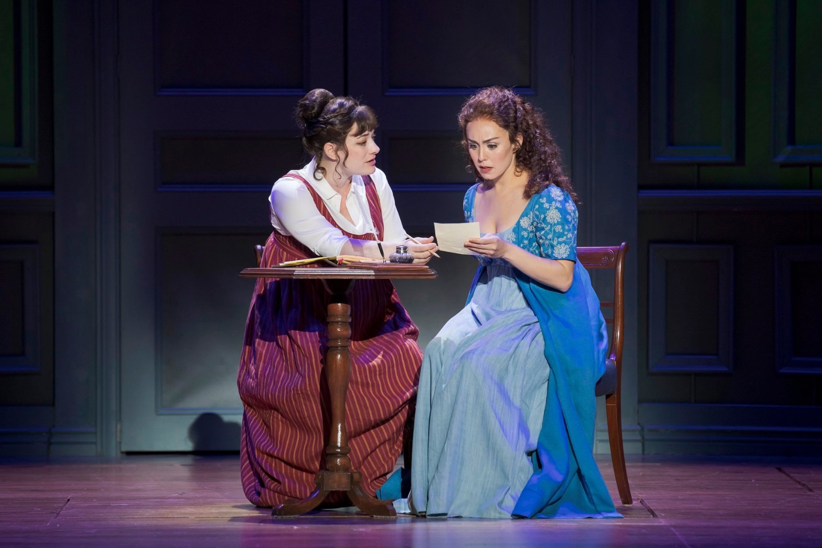 Austen's Pride lighting design by Jason Lyons, 5th Avenue