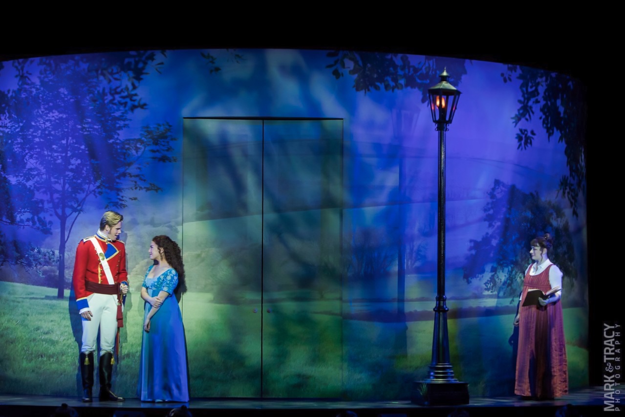 Austen's Pride lighting design by Jason Lyons, 5th Avenue