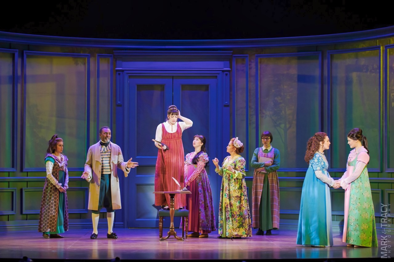 Austen's Pride lighting design by Jason Lyons, 5th Avenue