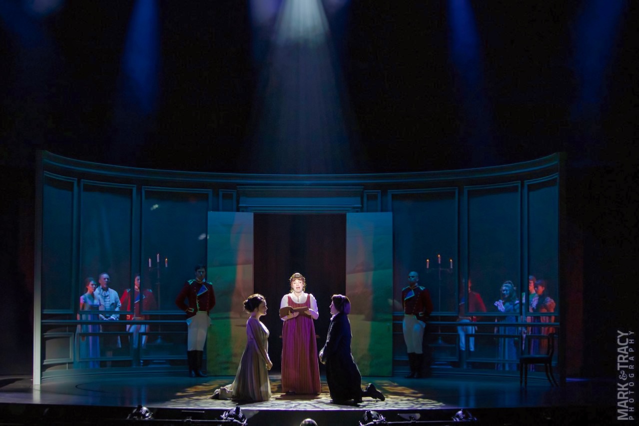 Austen's Pride lighting design by Jason Lyons, 5th Avenue