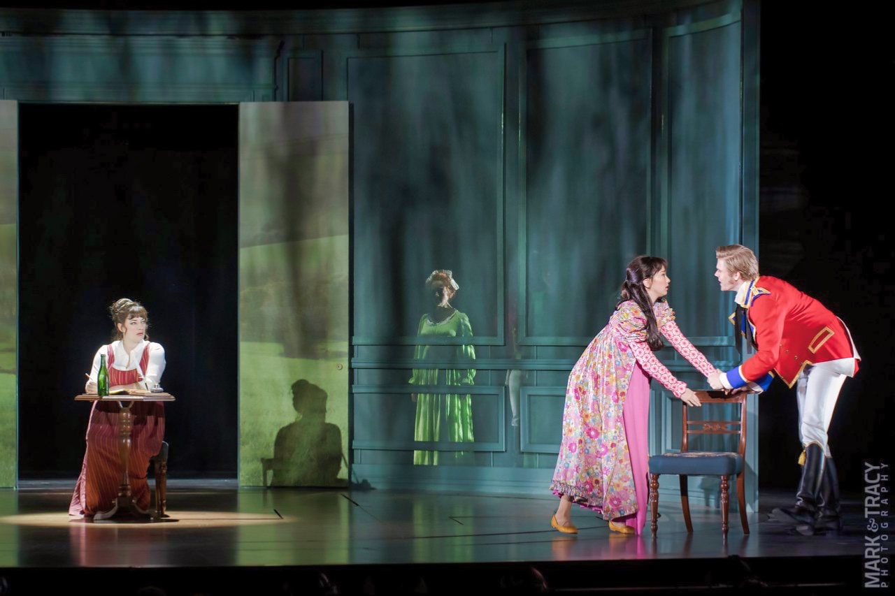 Austen's Pride lighting design by Jason Lyons, 5th Avenue