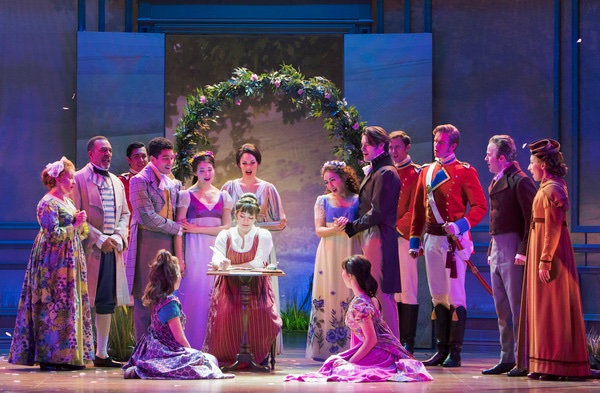 Austen's Pride lighting design by Jason Lyons, 5th Avenue