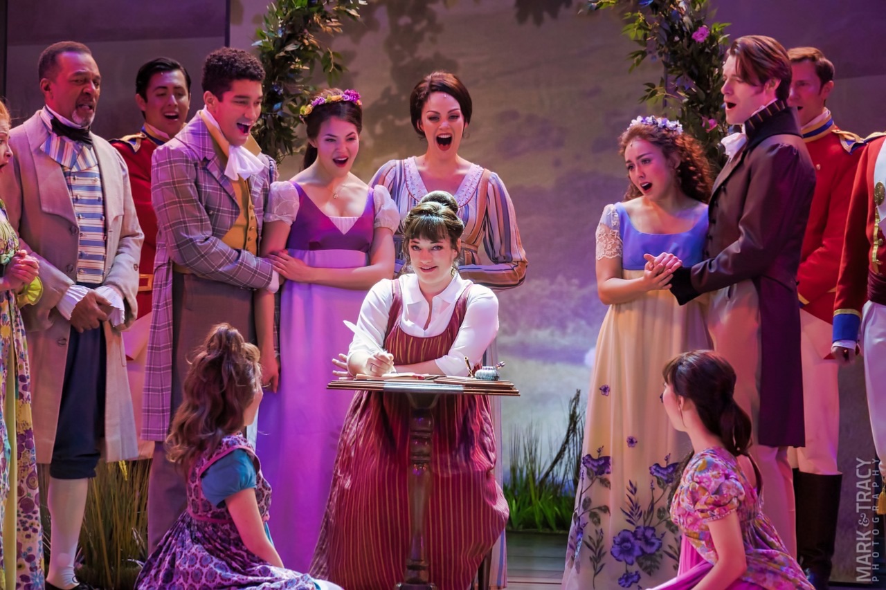 Austen's Pride lighting design by Jason Lyons, 5th Avenue
