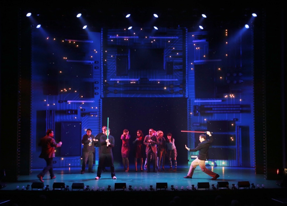 Nerds   lighting design by Jason Lyons, Philadelphia Theater Company