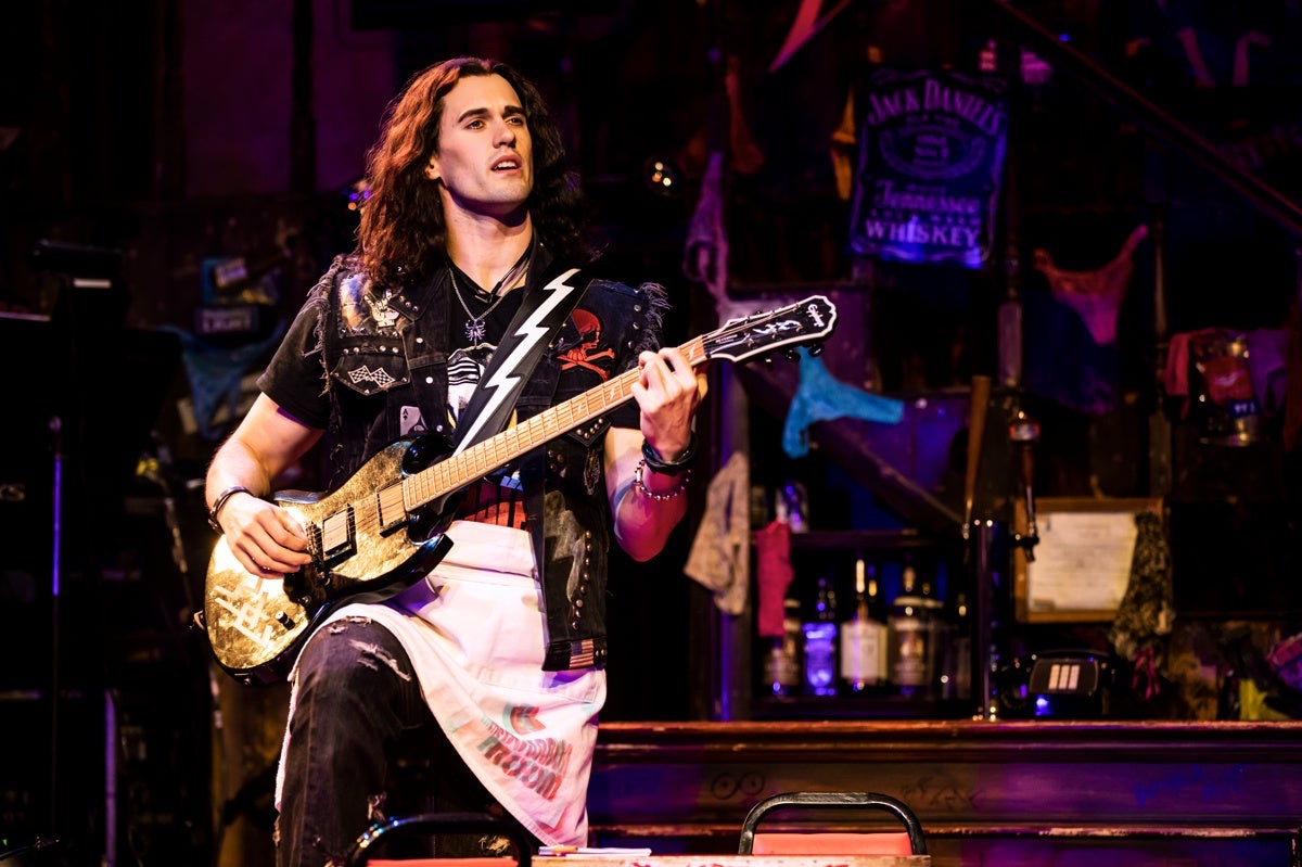 Rock of Ages lighting design by Jason Lyons, New World Stages